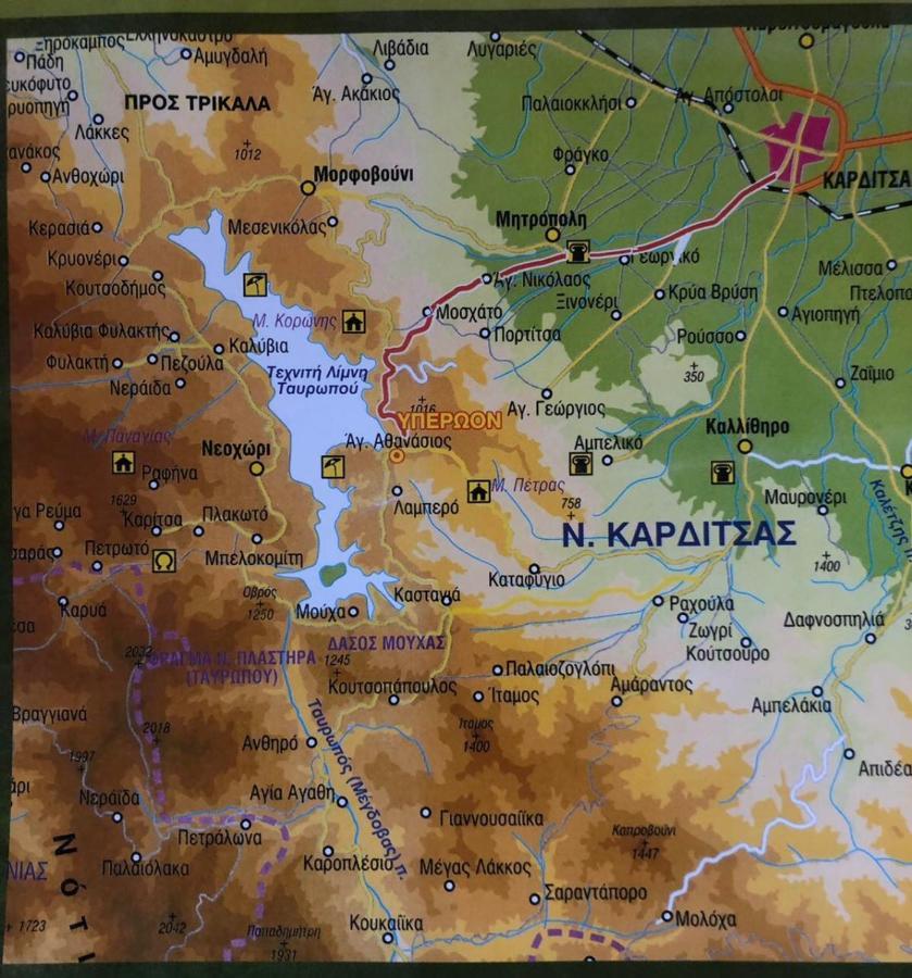 Agios Athanasios  Ξενώνας Παρατηρητήριο Υπερώον מראה חיצוני תמונה